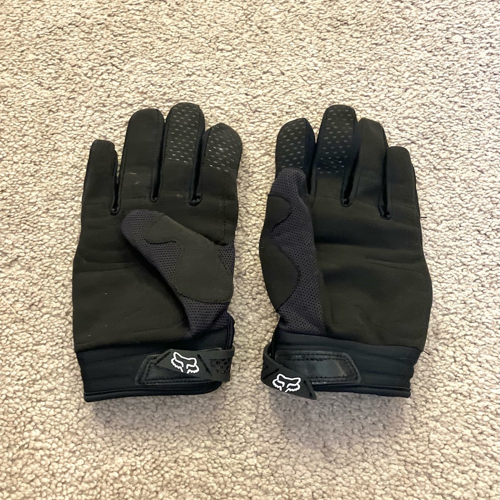 Fox Racing Dirtpaw Motocross Gloves in Black and White - Size L (VGUC) - Picture 2 of 6